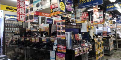 1F新品カメラコーナー